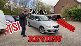 Skoda Roomster 12 TSI 105bhp Review [upl. by Samau]