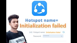 fix hotspot name initialization failed error in shareit pc in one step fixhotspotname hotsppotfix [upl. by Melan]