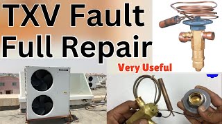 HVAC Technician must watch how expansion valve faulty open repair learn practically tipe very useful [upl. by Morgan]