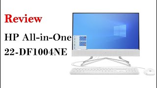 HP AllinOne 22df1004ne PC Review  AIO Desk top computer [upl. by Ribaj]