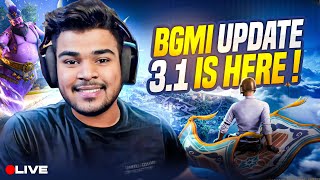 BGMI UPDATE 31 IS HERE 😍 LETS EXPLORE 🔥  BGMI LIVE [upl. by Anavoig]