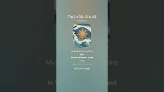 You Are My All in All Faith Hope Love GospelMusic PraiseAndWorship ChristianCommunity healing [upl. by Mali698]