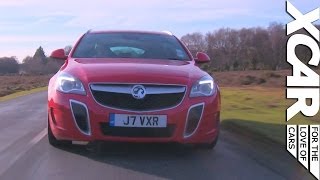 Vauxhall Insignia VXR Supersport Understated grunt  XCAR [upl. by Atileda531]