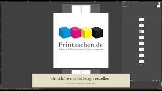 Broschüre mit InDesign erstellen [upl. by Hadihahs]