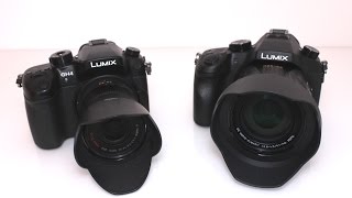 Panasonic FZ1000 vs GH4 4K video low light test not a review [upl. by Alinna484]