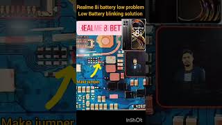 Realme 8i battery low problem  low Battery blinking solution  NARZO 30 low battery blinking oppo [upl. by Libove]