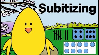 Spring Subitizing to 10 Math Brain Breaks [upl. by Leirraj770]