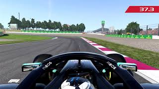 Valtteri Bottas Fastest Lap  2020 Spanish Grand Prix [upl. by Aicilyhp720]