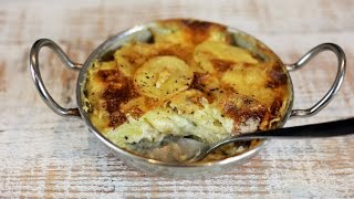 Gratin Dauphinois Creamy Potato Bake  All Time French Classics [upl. by Stevie13]