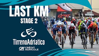 Tirreno Adriatico 2024  Last KM The Sprint [upl. by Irehs]