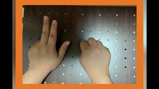 Hand abacus Level 1 counting 1 to 99 [upl. by Arbe584]