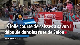 The Crash Line la course folle de caisses à savon de retour à SalondeProvence [upl. by Chladek]