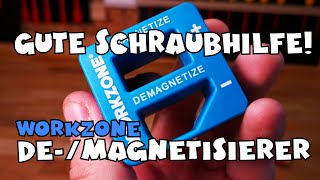 Aldi Workzone Magnetisierer Entmagnetisierer [upl. by Iloj]