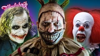 Die 10 besten HORRORCLOWNS in Filmen  TopListe [upl. by Darcie272]