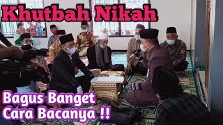 Cara Membaca Khutbah Nikah  Khutbah Nikah [upl. by Dix]