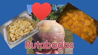 Prep and cook Rutabagas with me from start to finish [upl. by Asirret]