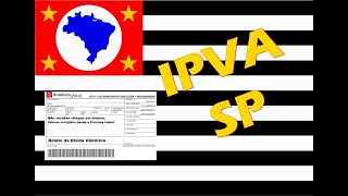 IPVA SP saiba como emitir boleto de ipva do estado de sp [upl. by Lenrad]