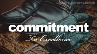 🙏🏽 Commitment to Excellence  FAST Subliminal Prayers [upl. by Kared]