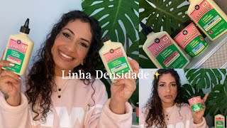 Linha DENSIDADE Lola Cosmetics  minha experiência utilizando shampoo acidificante e máscara ✨ [upl. by Lacie]