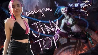 Crocheting a League of Legends Jinx Top [upl. by Aidul]