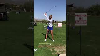 Hot Women Golf  Women Golf Swing  Golf Swing Lady  Golf Lessons golf shorts golftip [upl. by Neeruam]