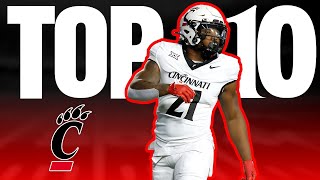 Cincinnati Bearcats TOP 10 Football Players for 2024 [upl. by Wira]