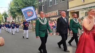 Schützenfest Grevenbroich Festumzug Sonntag 2024 [upl. by Granny]