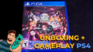 DEMON SLAYER PS4 Unboxing  Gameplay walktrough PROLOGO demonslayer ps4 kimetsunoyaiba [upl. by Eileen386]