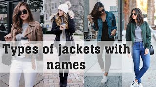 Different types of jackets with namesJackets for girls Winter collection [upl. by Emmerie761]