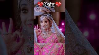 Yeh rishta kya kehlata hai serial 😍 actress Naira 💕 famous and cute actresslove trend video viral [upl. by Nauqal]