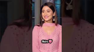 Naira pink 💗 dress in yrkkh 💓 naira pink saree 💕 [upl. by Lustig]