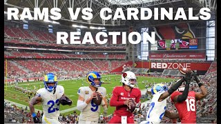 Main takeaways from the Rams getting EMBARRASSED by the Arizona Cardinals [upl. by Nilorac]