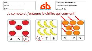 Exercices de maths bien expliqués pour les débutants Maternelle  CP [upl. by Dame]