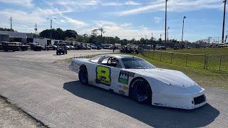 Auburndale Speedway Super Late Model Twin 50 1 33024 Chase Lovelady [upl. by Tuttle]