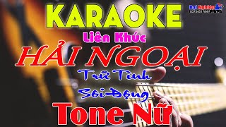 ✔️ Karaoke Liên Khúc Trữ Tình Sôi Động Tone Nữ Dễ Hát  Beat Đại Nghiệp  Karaoke Đại Nghiệp [upl. by Oeflein935]