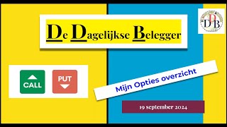 Overzicht openstaande opties 1992024 [upl. by Renie]