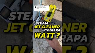 TEST WATT Steam Jet Cleaner Warna Kuning marcotumangken [upl. by Lynn]