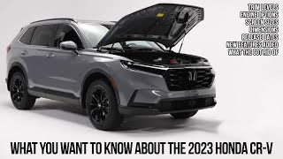 The 2023 Honda CRV Everything you need to know [upl. by Akemyt]