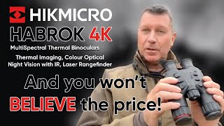 Hikmicro Habrok 4K Multispectral Thermal Binoculars [upl. by Ballinger]