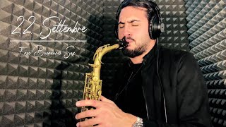 22 SETTEMBRE  Ultimo Live Studio Version  SAX COVER [upl. by Malamud440]