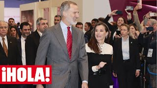 Los reyes don Felipe y doña Letizia inauguran Fitur en una edición que bate récords [upl. by Ethelyn]