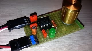 Самодельный серво тестер на микросхеме NE555 Homemade Servo Tester 555 [upl. by Archie552]