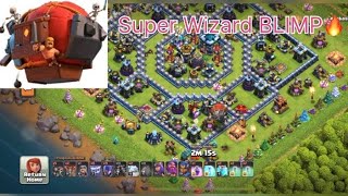 Best Blimp Attack🔥🫡MUST WATCH👀trendingcocshortsth13bestattackstrategiessuperwizardblimpgaming [upl. by Faus347]