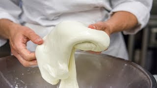 Live Making Fresh Mozzarella From Milk  Make Mozzarella Cheese at Home [upl. by Gotcher]