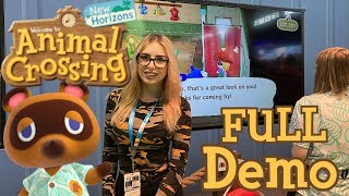 20 Minutes of Animal Crossing New Horizon FULL DEMO GAMEPLAY PAX East Demo [upl. by Coral80]