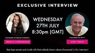 Jess Cunningham Founder of Belief Coding® Interviews Gary Craig foundEr of EFT [upl. by Attaynik]