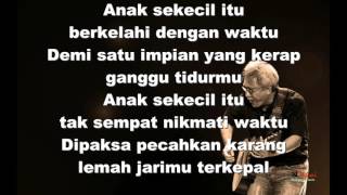 Iwan Fals  Sore Tugu Pancoran lirik [upl. by Edora]