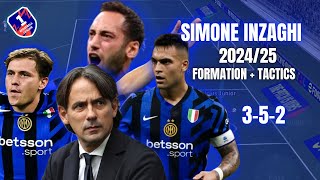 Simone Inzaghi’s CRACKED 352 Inter Milan  eFootball 2025 Best Formation [upl. by Mcleod]