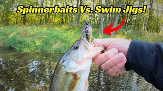 On The Water Comparison Between Spinnerbaits And Swim Jigs When And Where To Use Each [upl. by Ytsanyd]