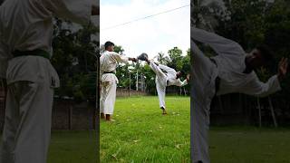 Karate Budokan karate kumite martialart kumite fitness exercise viral trending RenshiSubir [upl. by Kos]